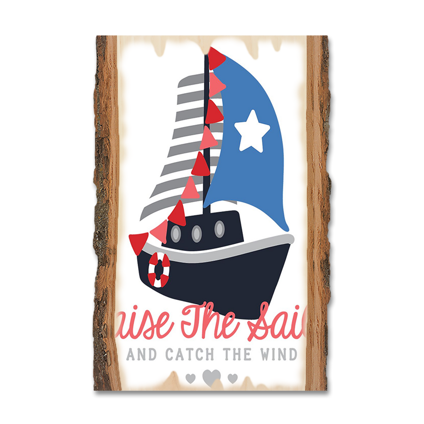 Postcard: Live Edge - Raise The Sails
