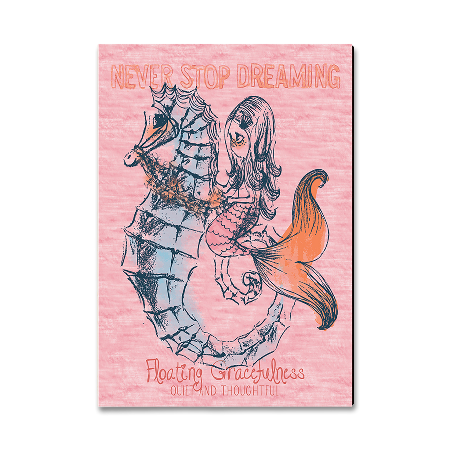 Postcard: Classic Edge - Sweetly & Seahorse
