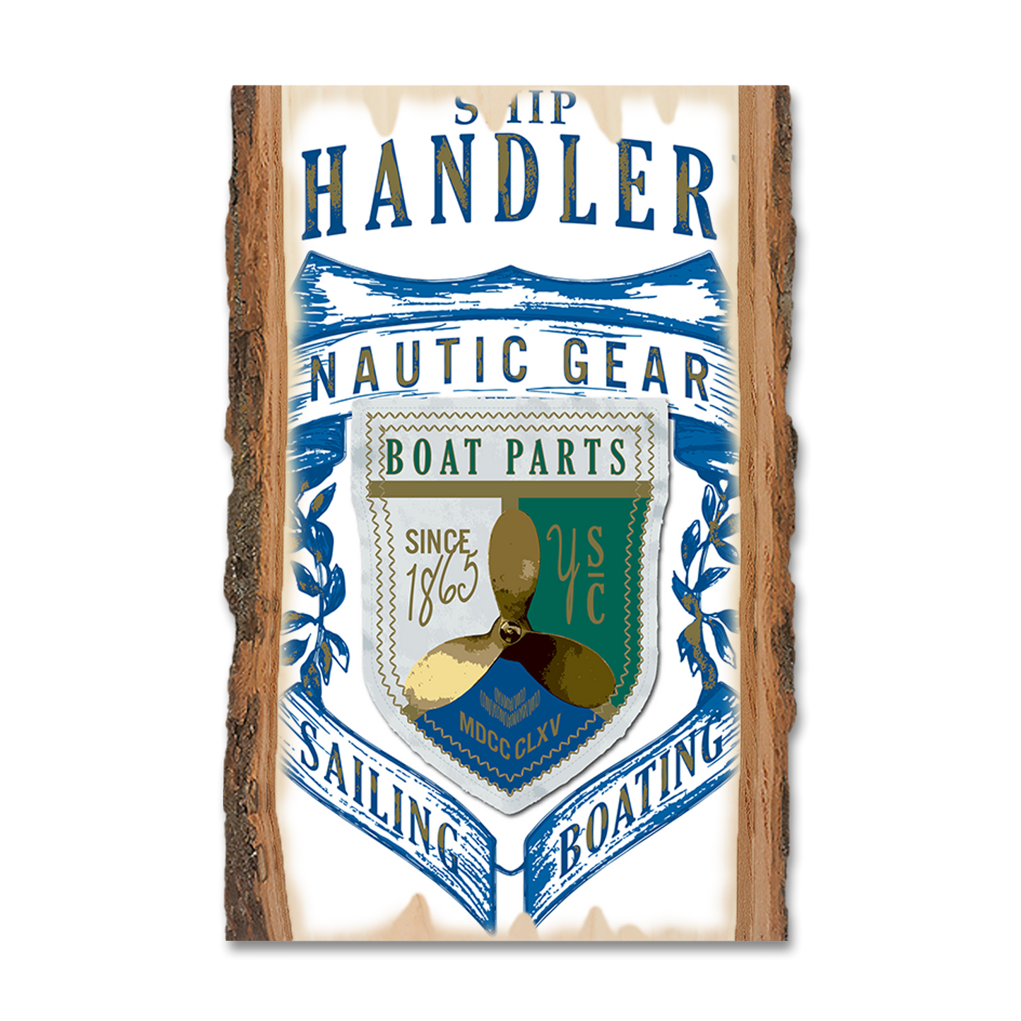 Ornament: Live Edge - Ship Chandlery Gear
