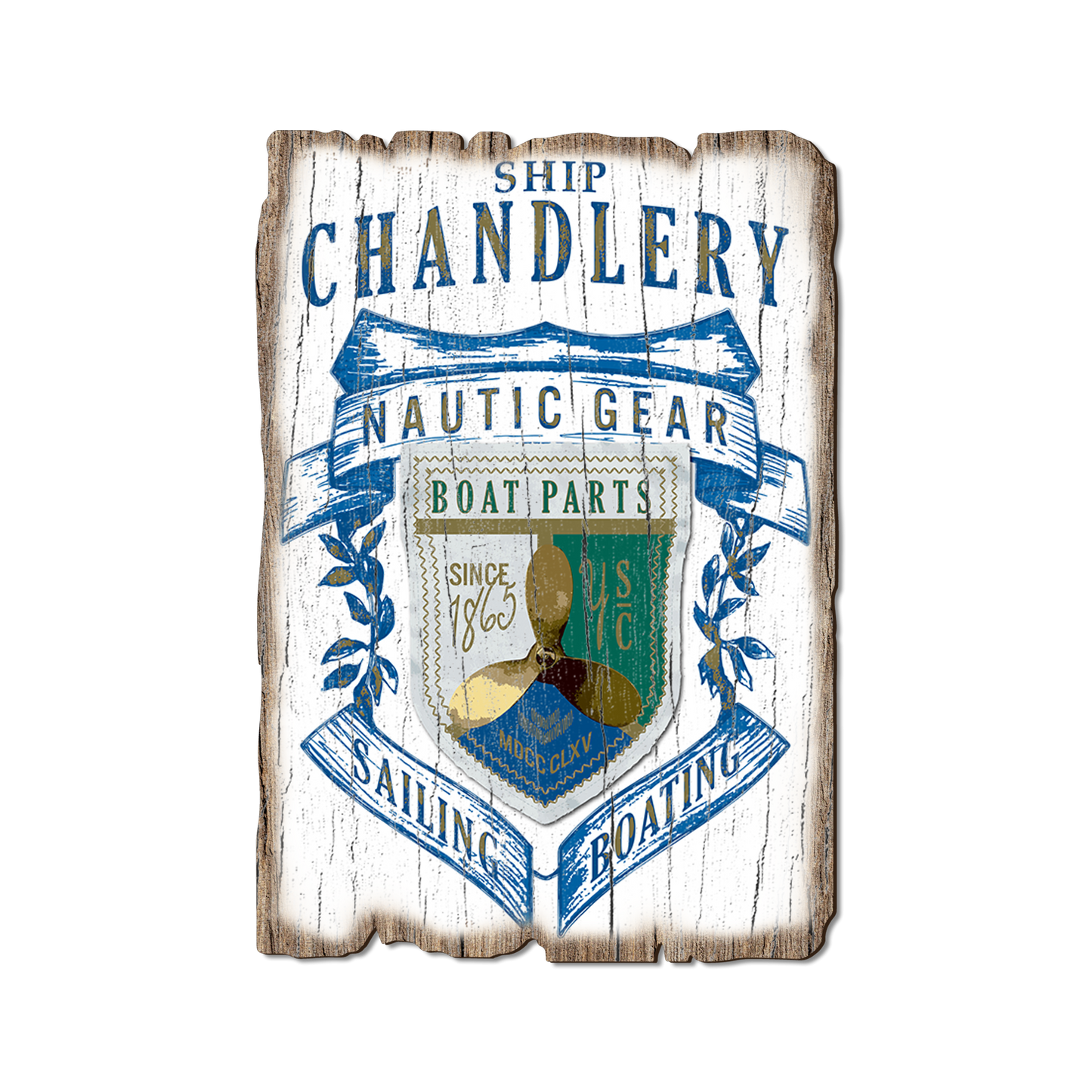 Postcard: Weathered Edge - Ship Chandlery Gear (Pack of 5)