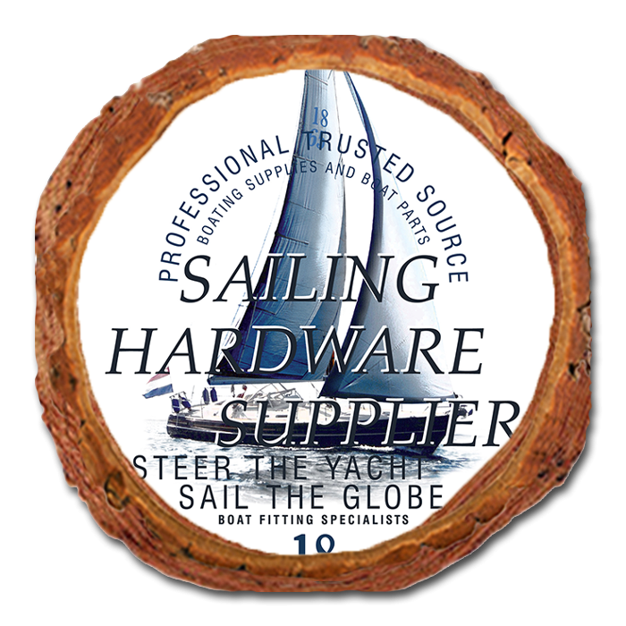 Coaster: Live Edge - Sailing Hardware Supplier (Pack of 5)