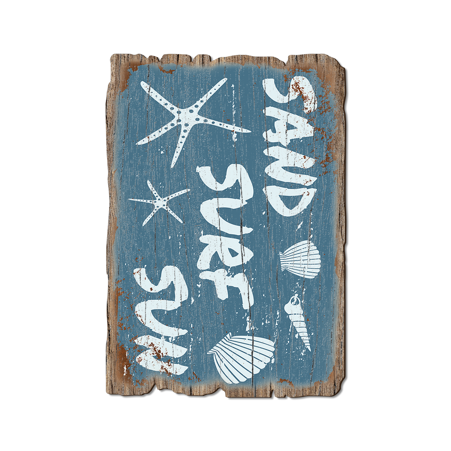 Postcard: Weathered Edge - Sand Surf Sun (Pack of 5)