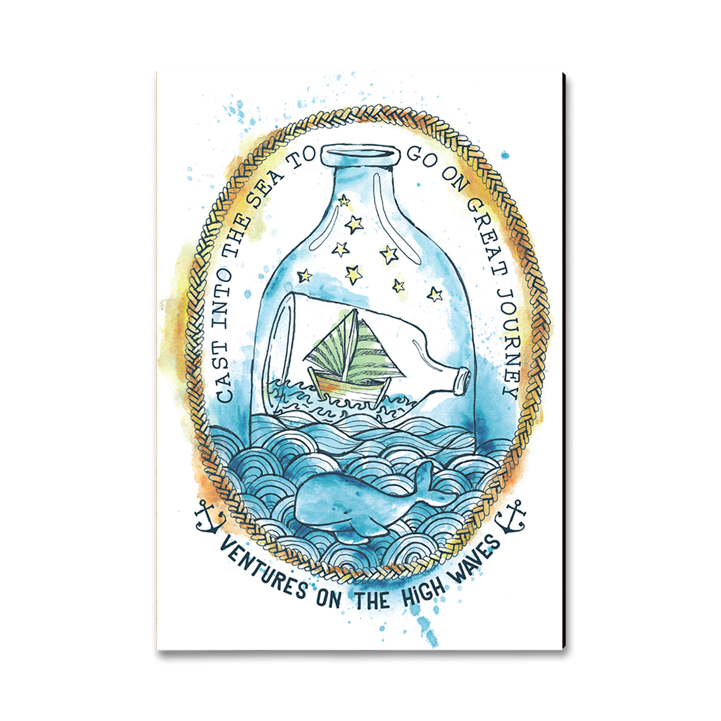 Ornament: Classic Edge - Ventures High Waves