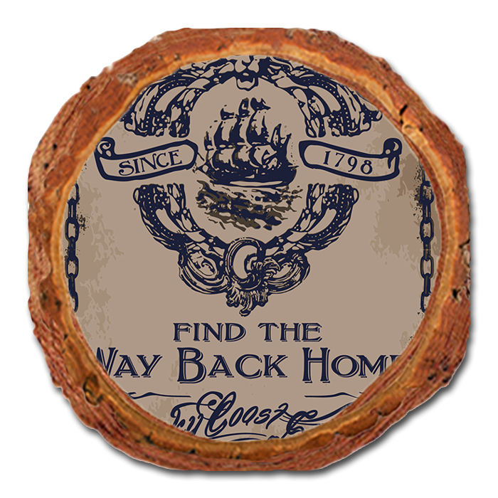 Coaster: Live Edge - Way Back Home (Pack of 5)