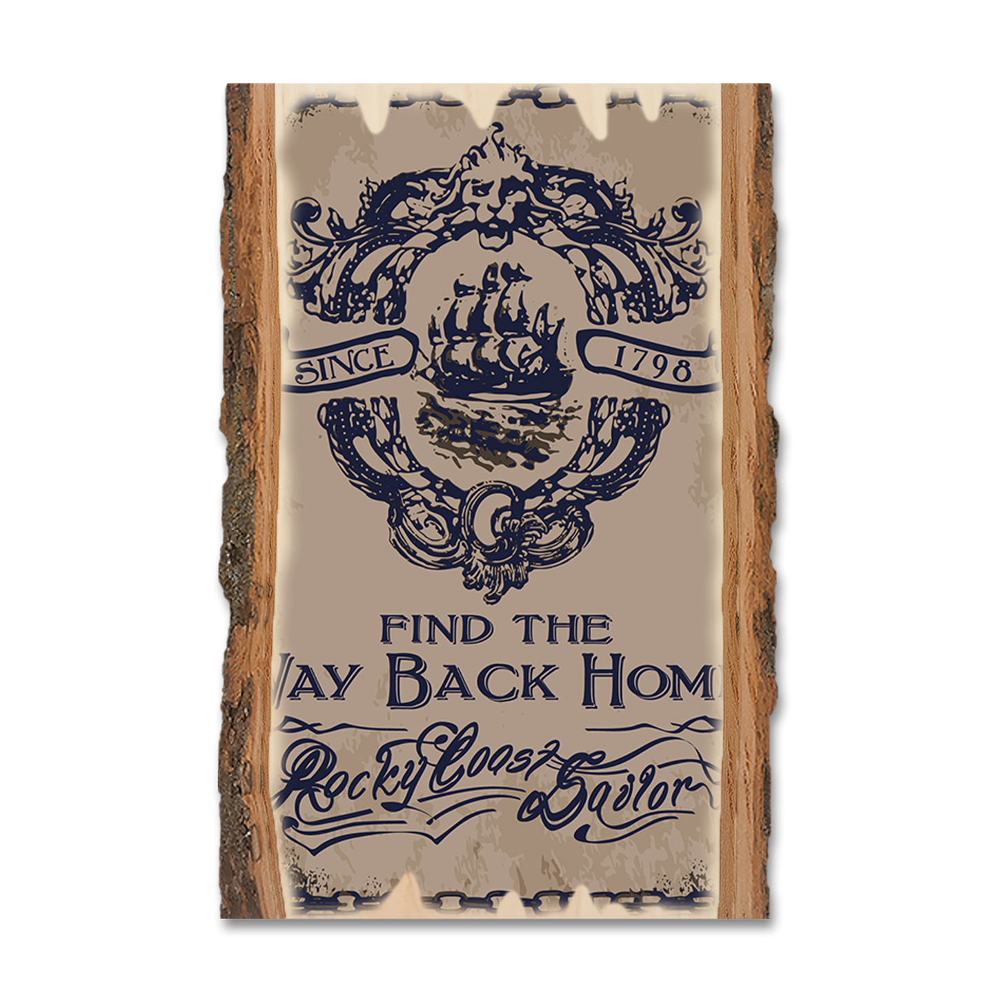Postcard: Live Edge - Way Back Home