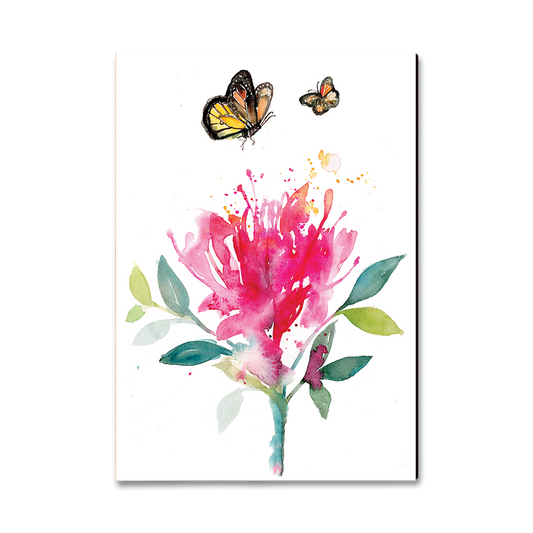 Magnet: Classic Edge - Henning's Butterfly & Bloom