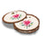 Henning's Butterfly & Bloom - Live Edge Live Edge Coaster (5pk // $2.80ea)