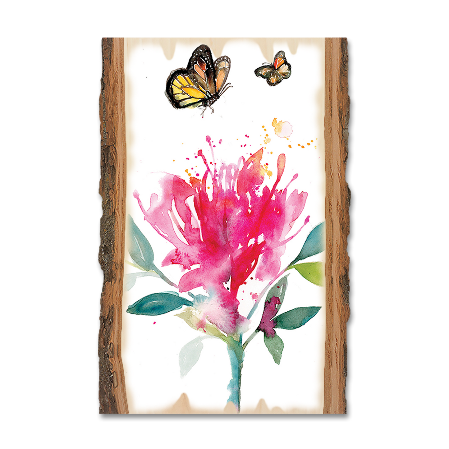 Postcard: Live Edge - Henning's Butterfly & Bloom