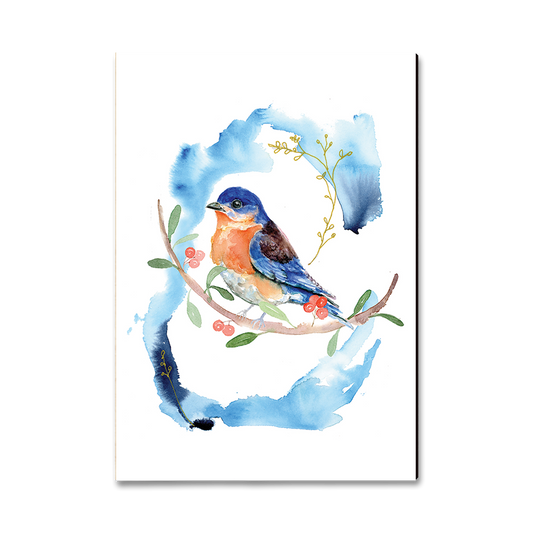Magnet: Classic Edge - Henning's Blue on Blue