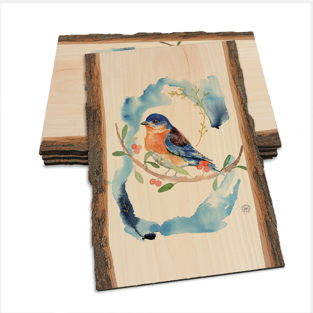 Henning's Blue on Blue - Live Edge Live Edge Postcard (5pk // $2.80ea)