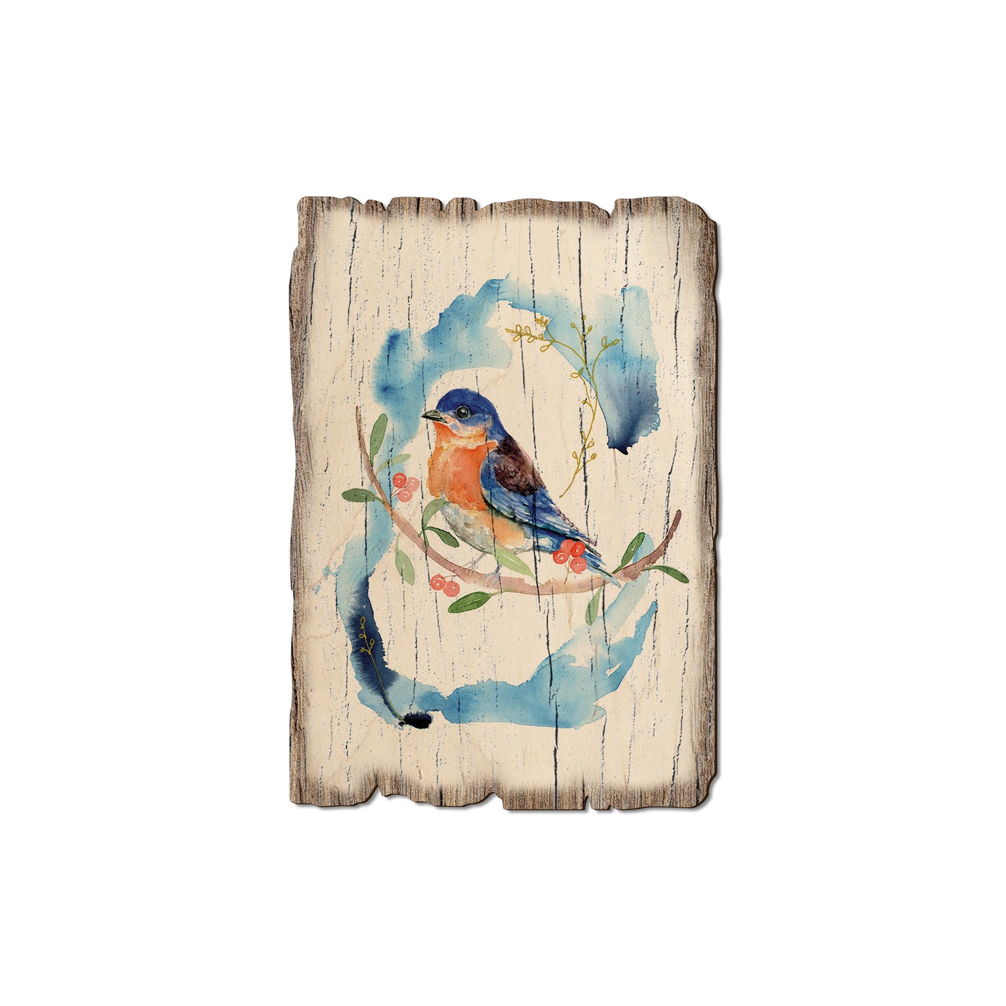 Henning's Blue On Blue - Rustic Edge Postcards & Magnets Rustic Edge Magnet (5pk // $2.80ea)