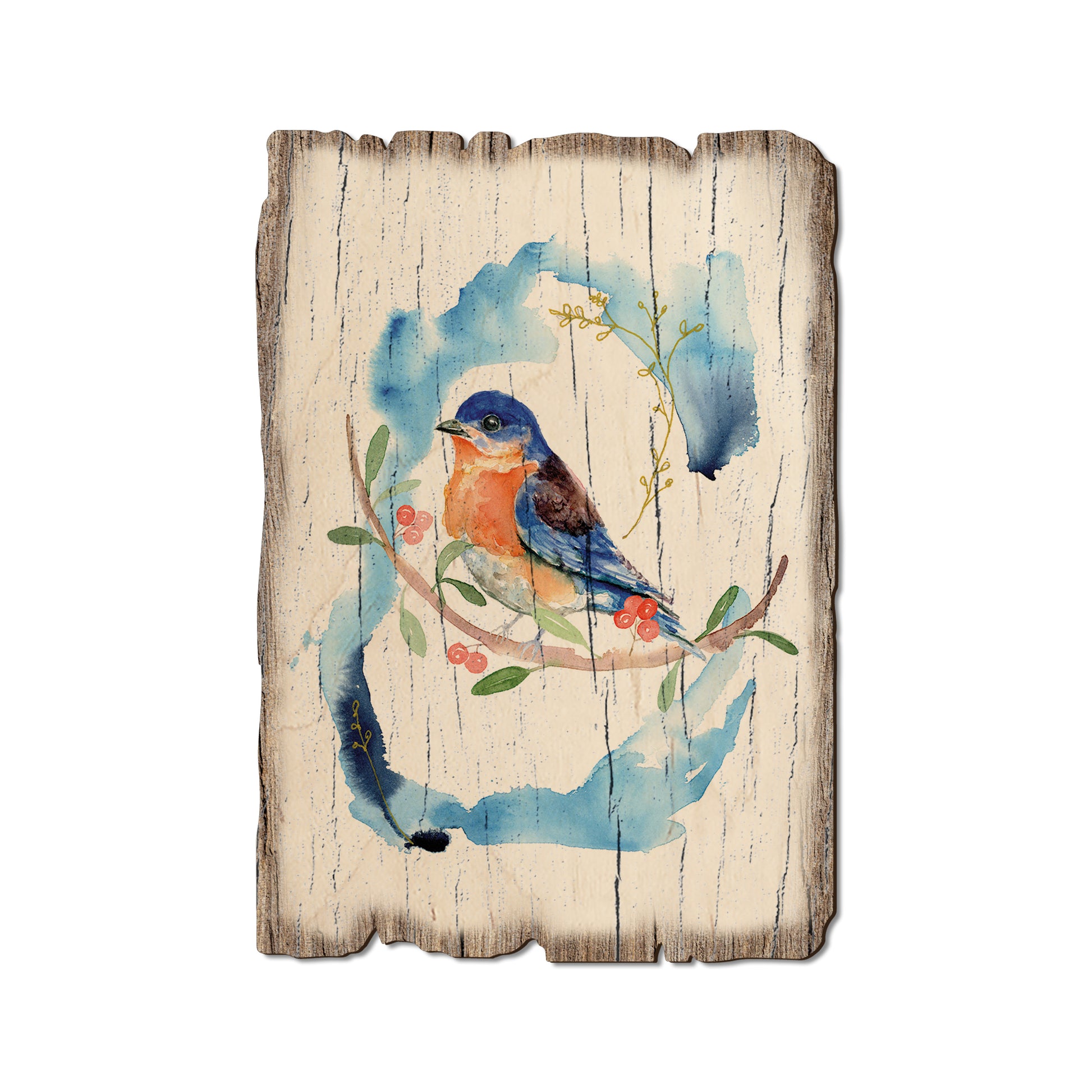 Henning's Blue On Blue - Rustic Edge Postcards & Magnets Rustic Edge Postcard (5pk // $2.80ea)