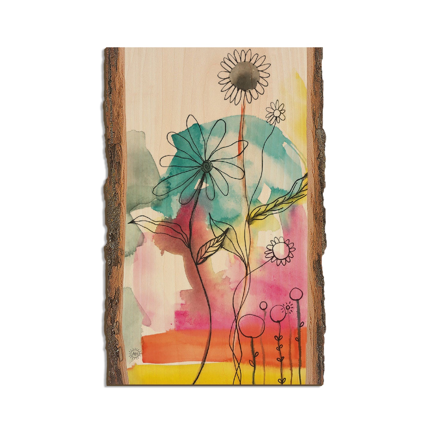 Henning's Bright Flowers - Live Edge Live Edge Magnet (5pk // $2.80ea)