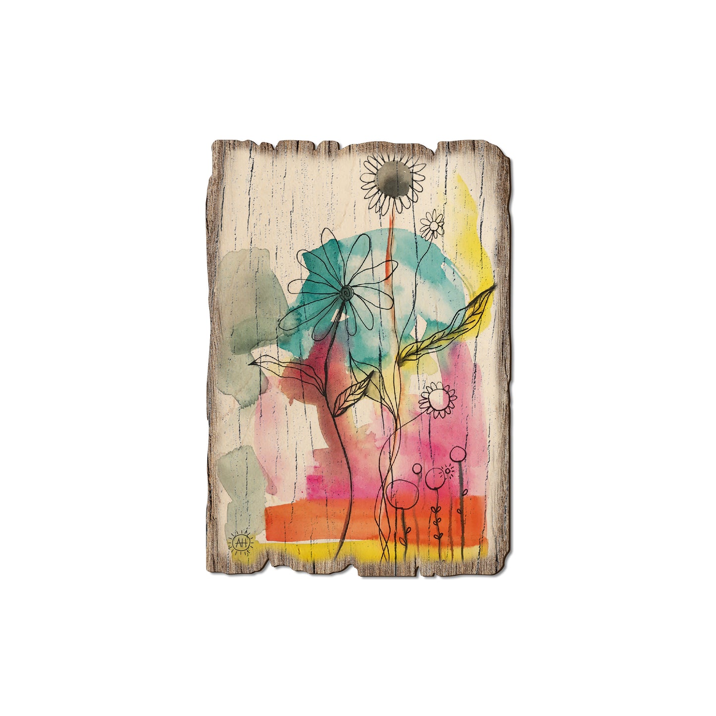 Henning's Bright Flowers - Rustic Edge Postcards & Magnets Rustic Edge Magnet (5pk // $2.80ea)