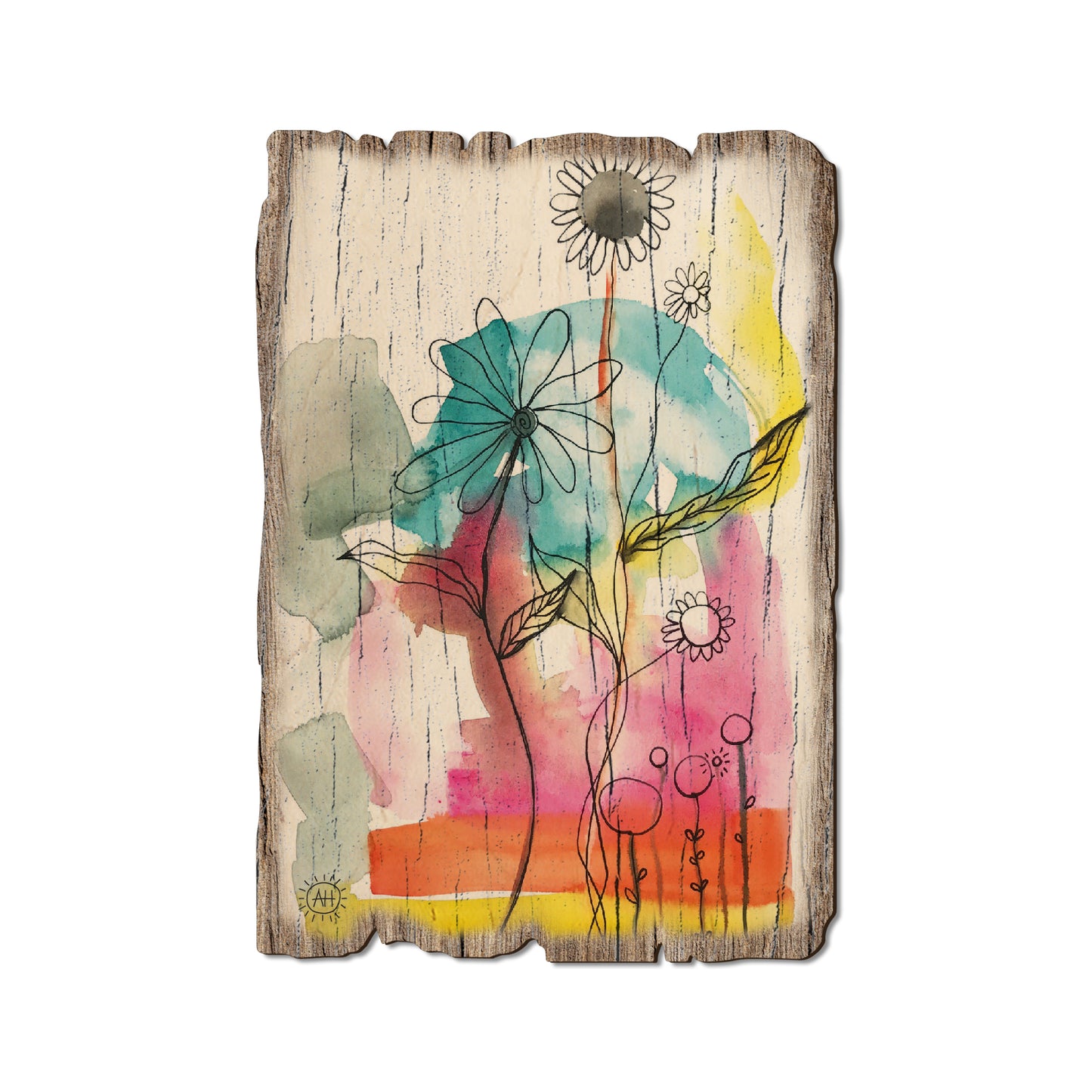 Henning's Bright Flowers - Rustic Edge Postcards & Magnets Rustic Edge Postcard (5pk // $2.80ea)