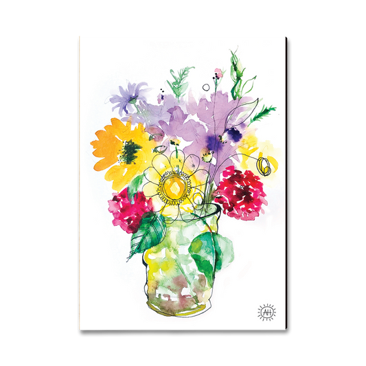Magnet: Classic Edge - Henning's Bouquet