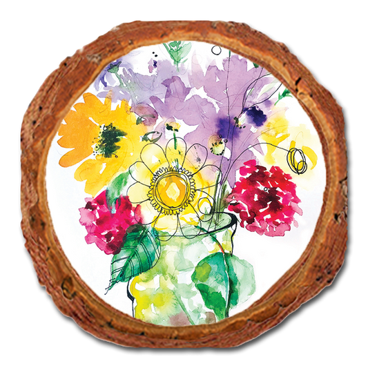 Coaster: Live Edge - Henning's Bouquet