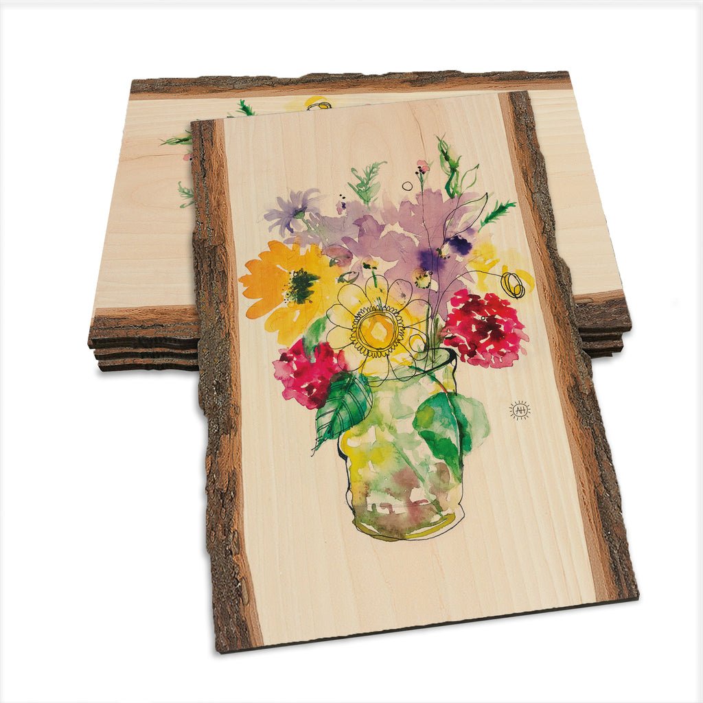 Henning's Bouquet - Live Edge Live Edge Postcard (5pk // $2.80ea)