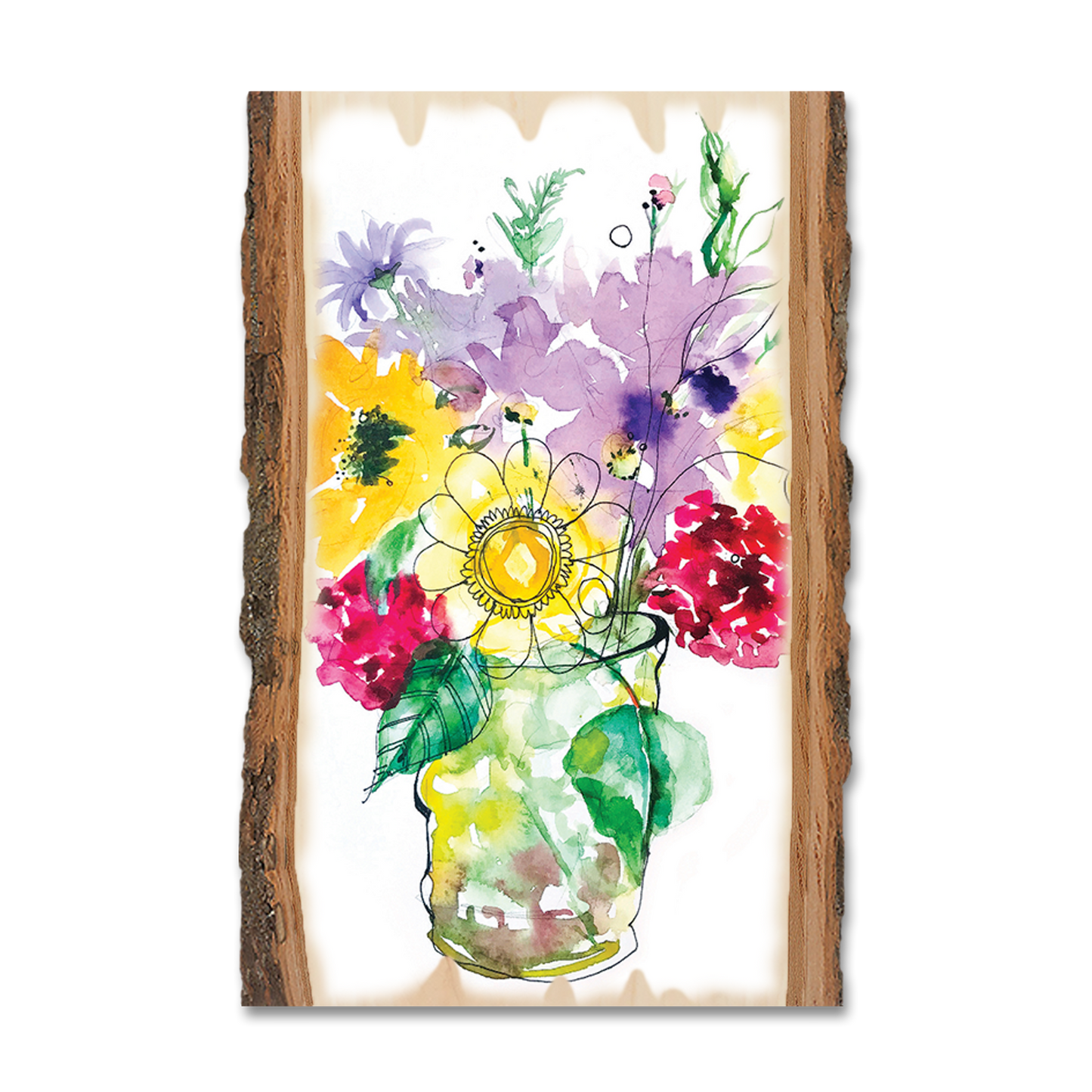 Postcard: Live Edge - Henning's Bouquet