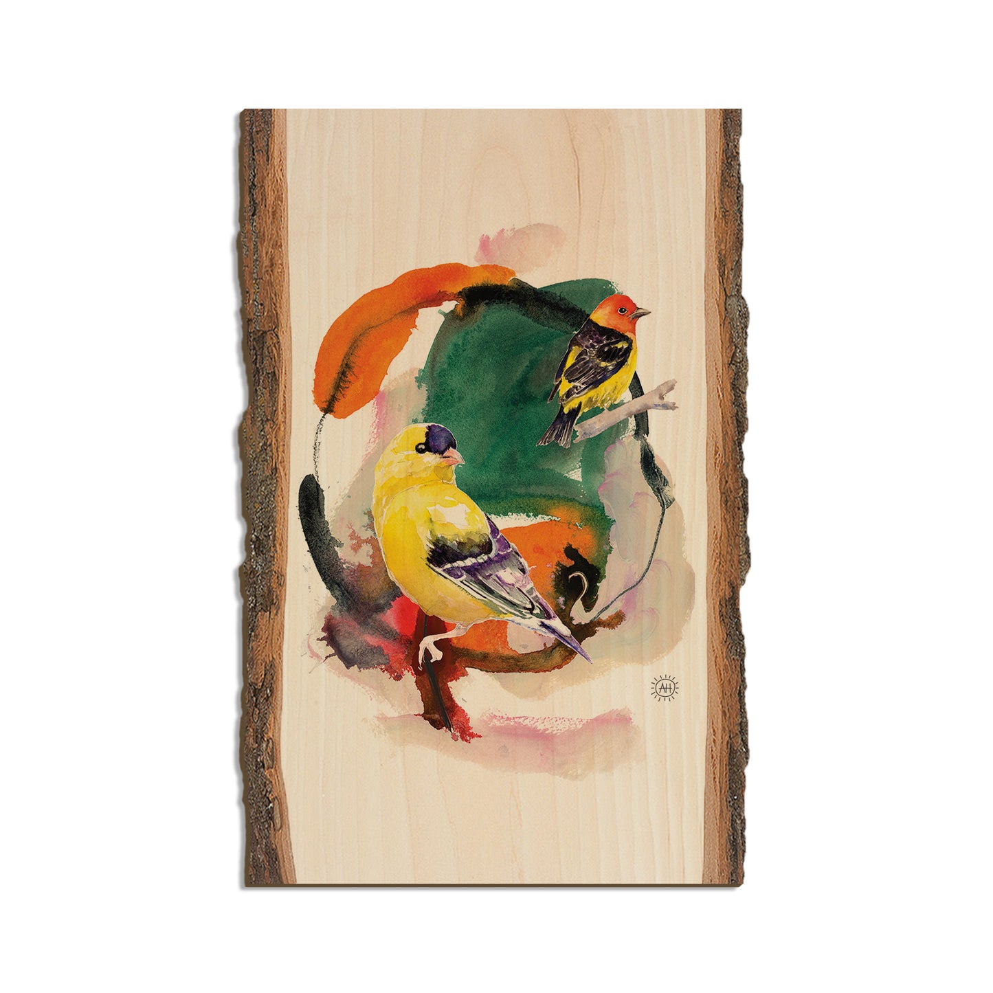 Henning's Bird in Round - Live Edge Live Edge Magnet (5pk // $2.80ea)