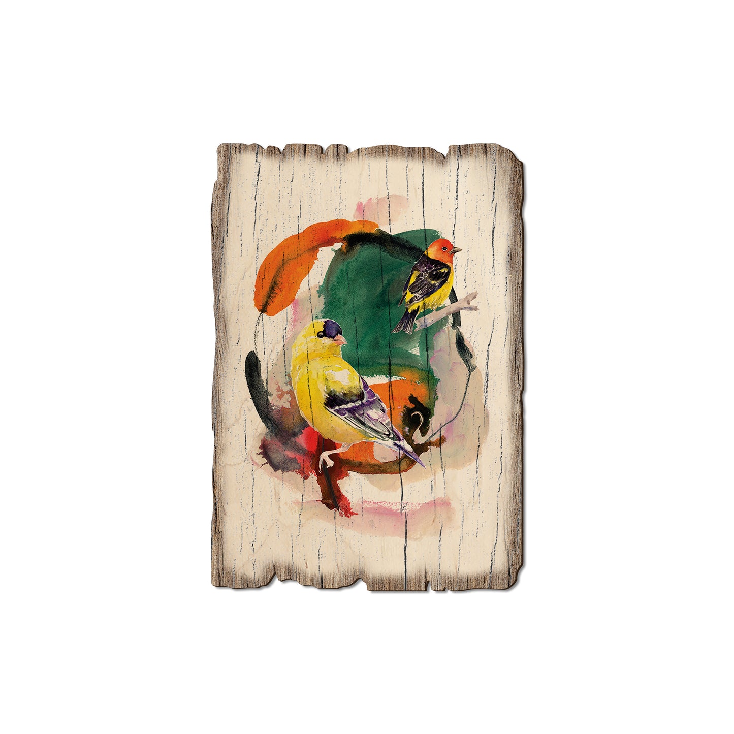Henning's Bird In Round - Rustic Edge Postcards & Magnets Rustic Edge Magnet (5pk // $2.80ea)