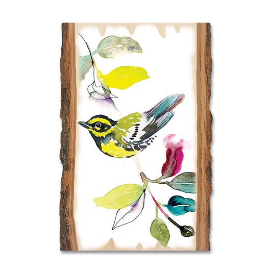 Greeting Card: Live Edge - Henning's Branch Warbler