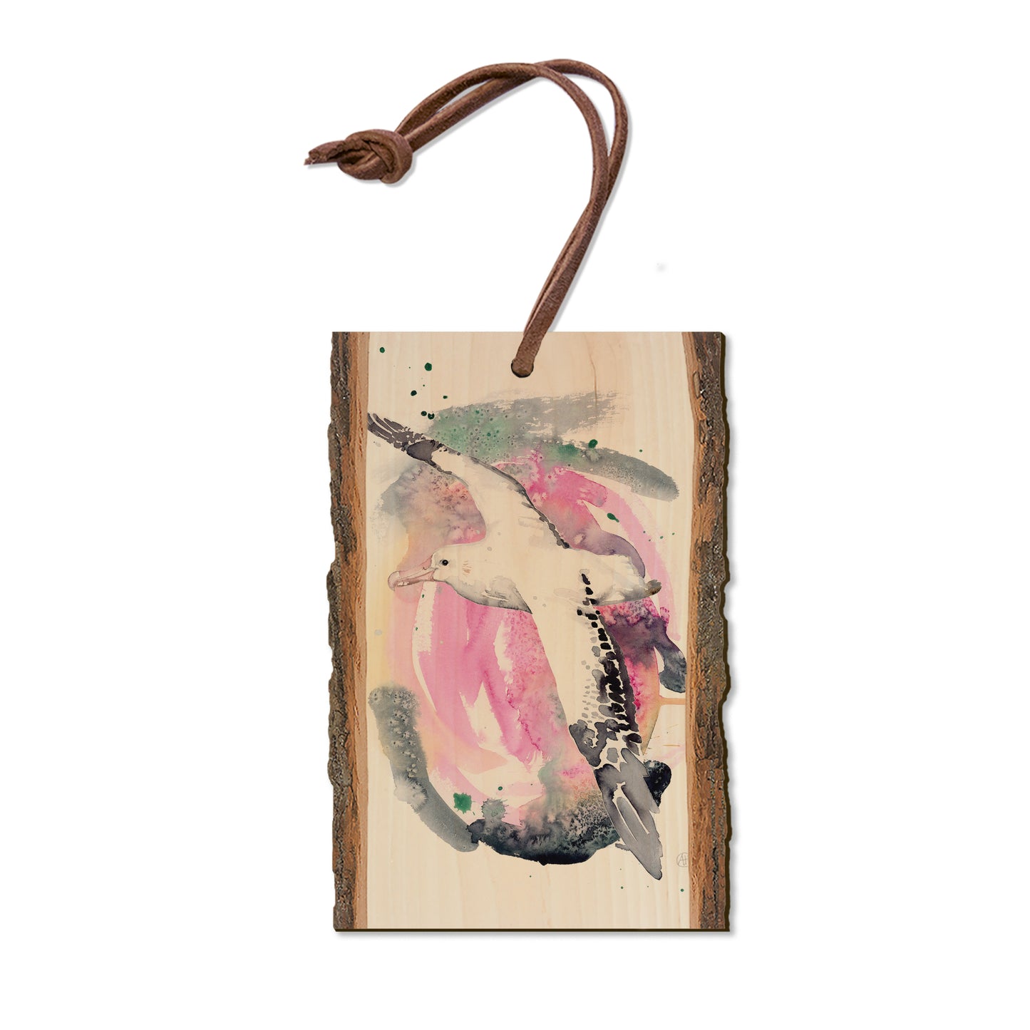 Henning's Colorful Flight - Live Edge Magnet Live Edge Ornament (5pk // $2.80ea)