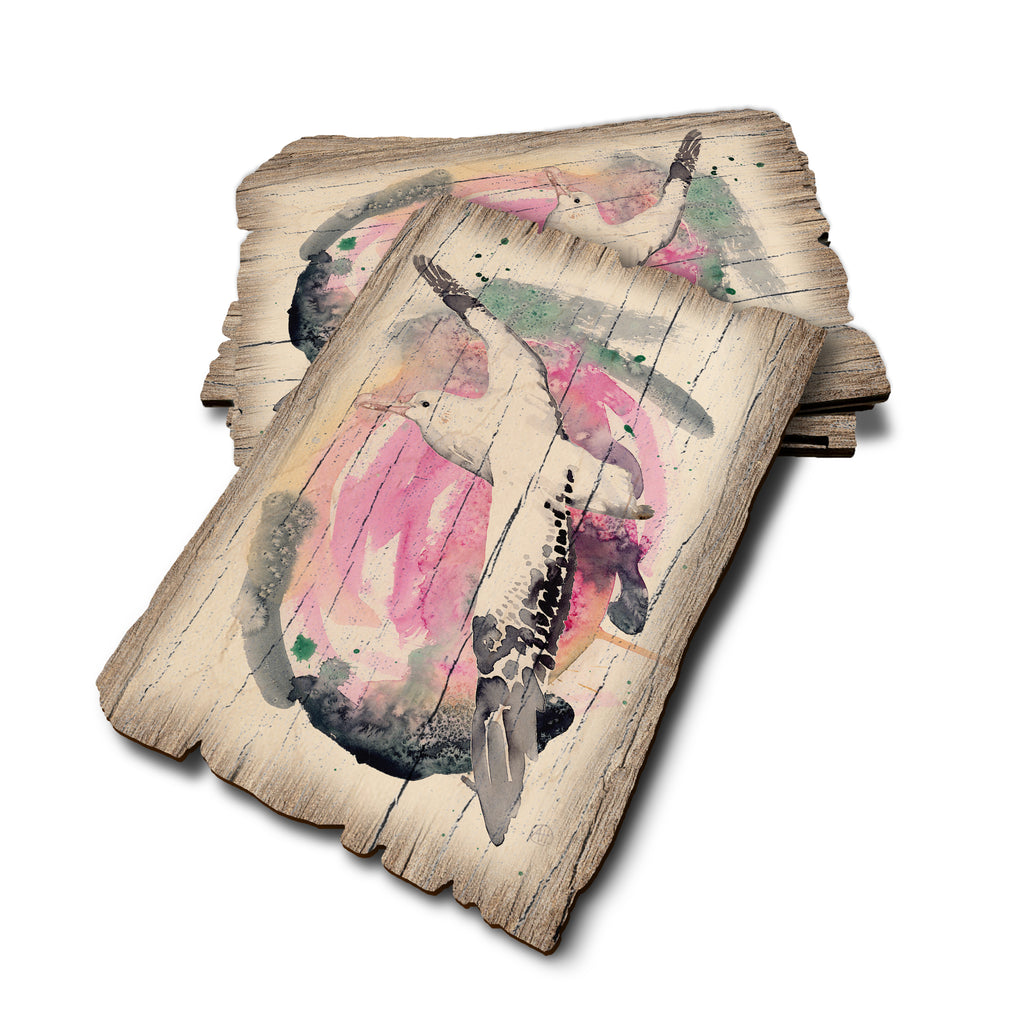 Henning's Colorful Flight - Weathered Edge Weathered Edge Postcard (5pk // $2.80ea)