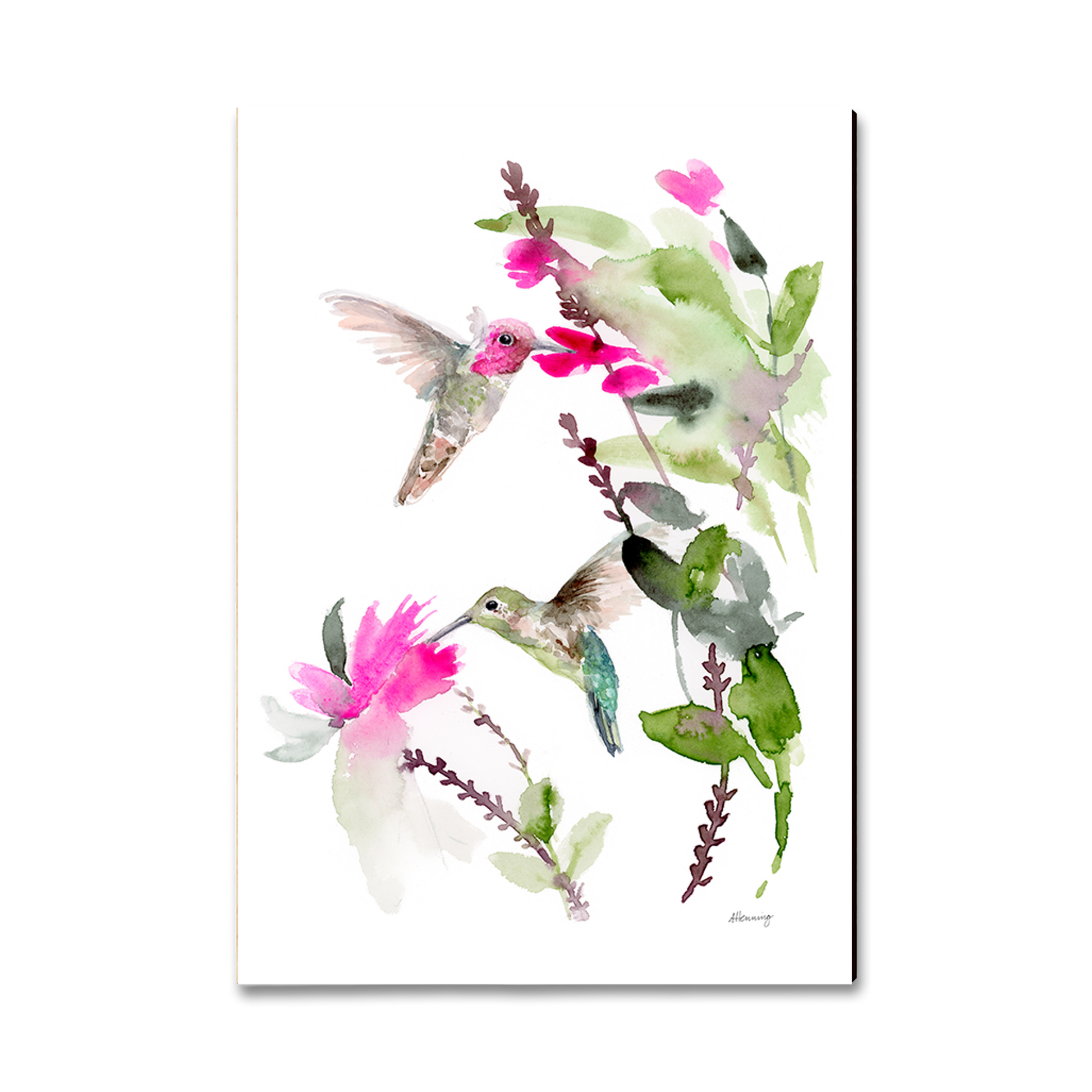Greeting Card: Classic Edge - Henning's Double Time