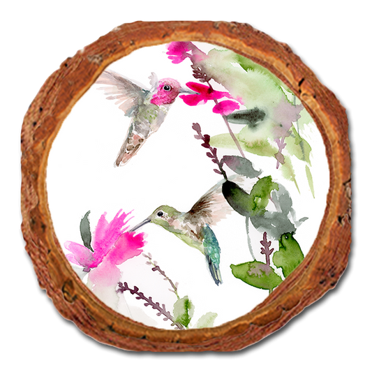 Coaster: Live Edge - Henning's Double Time (Pack of 5)