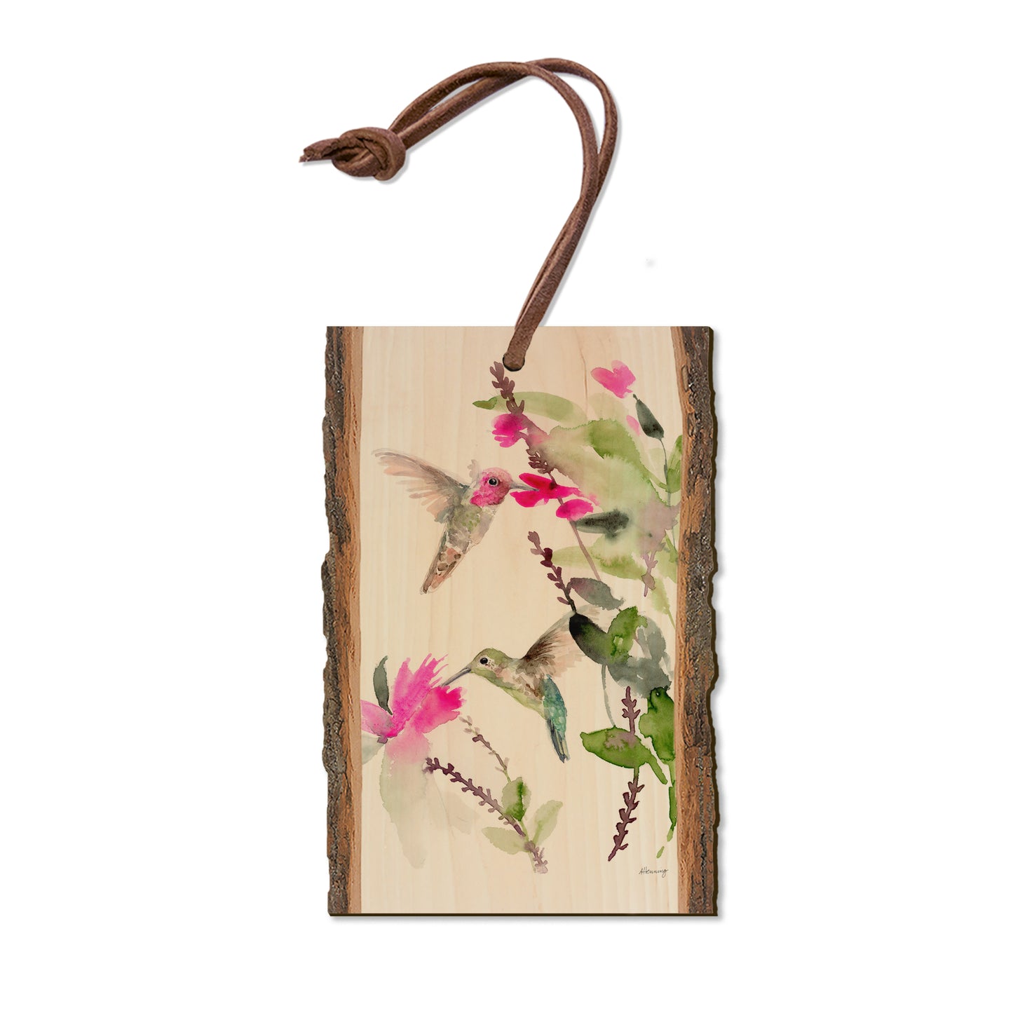 Henning's Double Time - Live Edge Magnet Live Edge Ornament (5pk // $2.80ea)