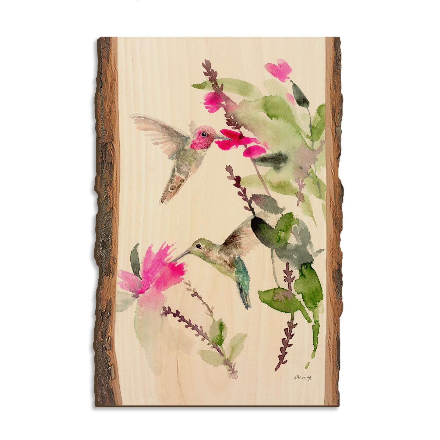 Henning's Double Time - Live Edge Magnet Live Edge Postcard (5pk // $2.80ea)