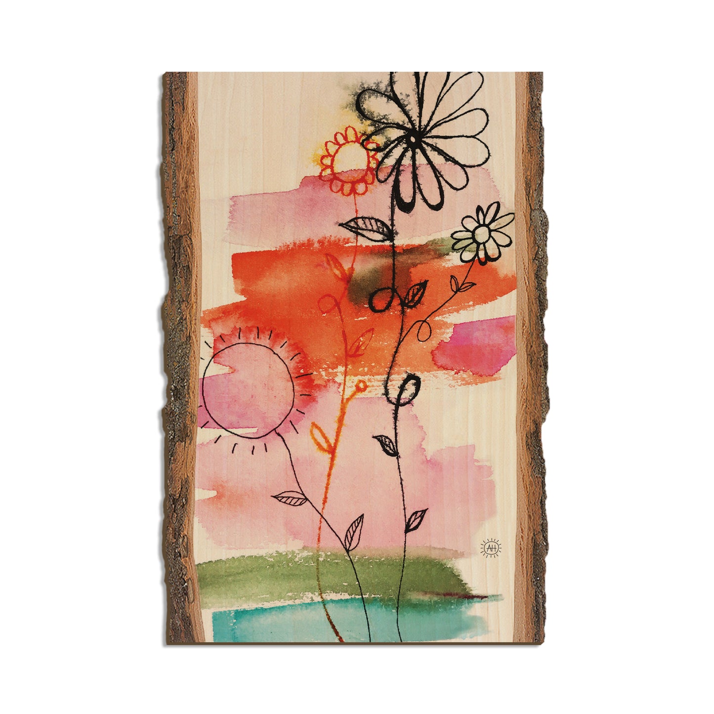 Henning's Flower Family - Live Edge Live Edge Postcard  (5pk // $2.80ea)
