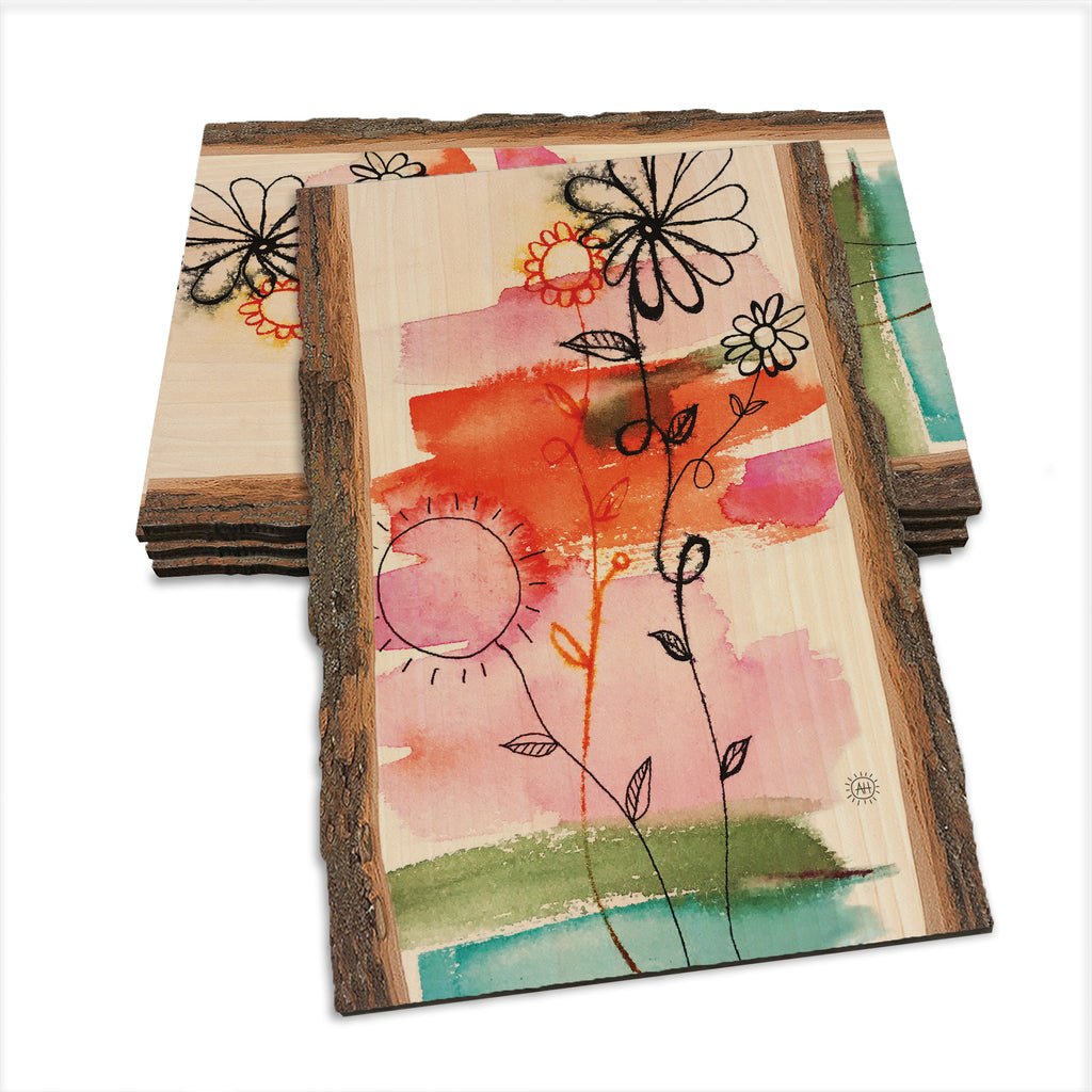 Henning's Flower Family - Live Edge Live Edge Postcard (5pk // $2.80ea)