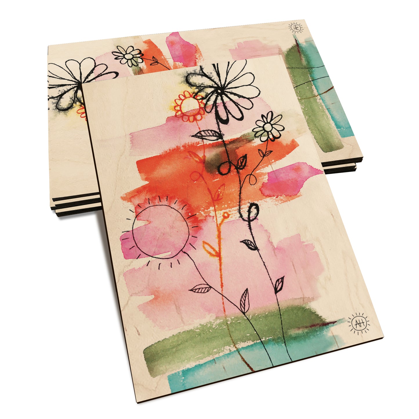 Henning's Flower Family - Classic Edge Classic Edge Postcard (5pk // $2.80ea)