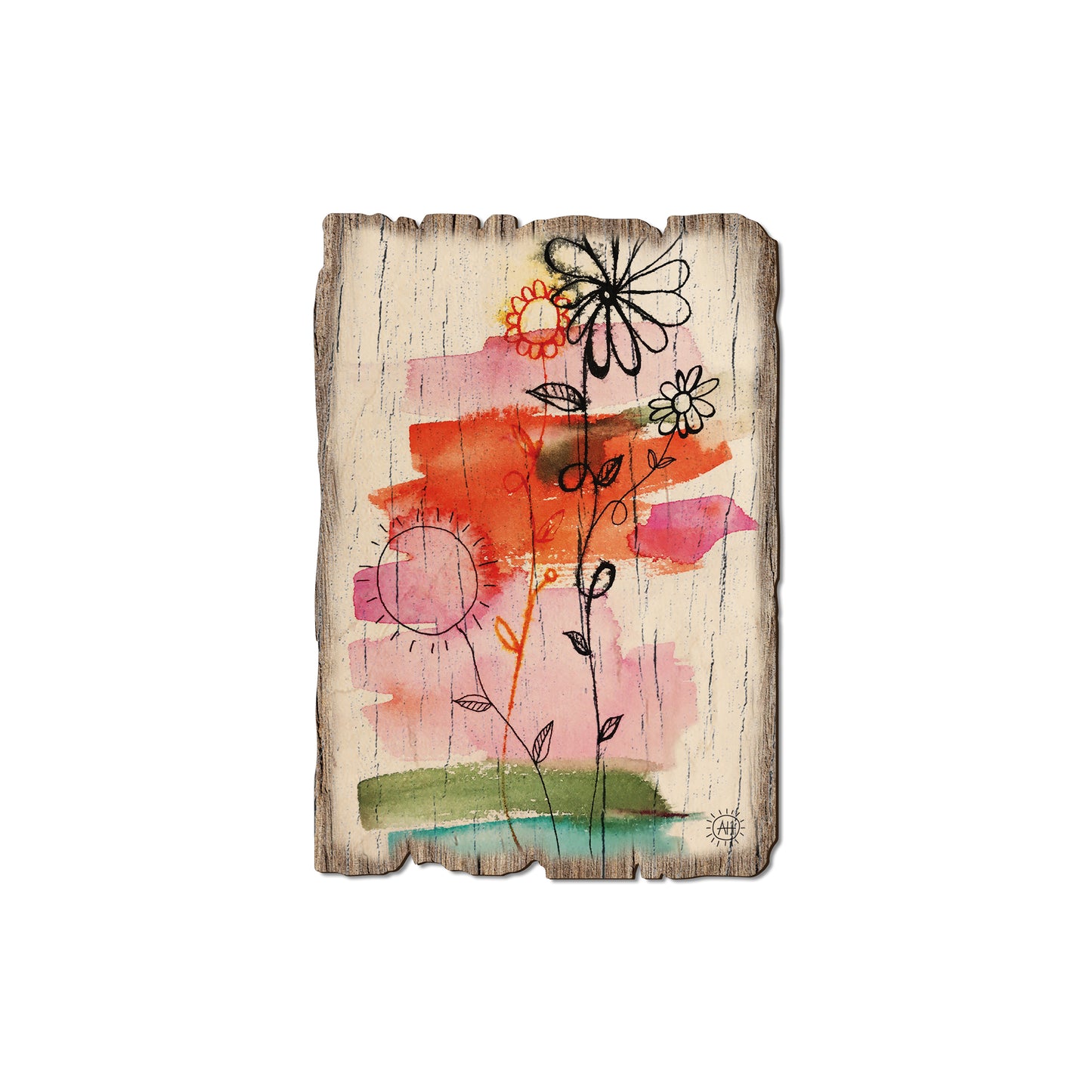 Henning's Flower Family - Rustic Edge Postcards & Magnets Rustic Edge Magnet (5pk // $2.80ea)