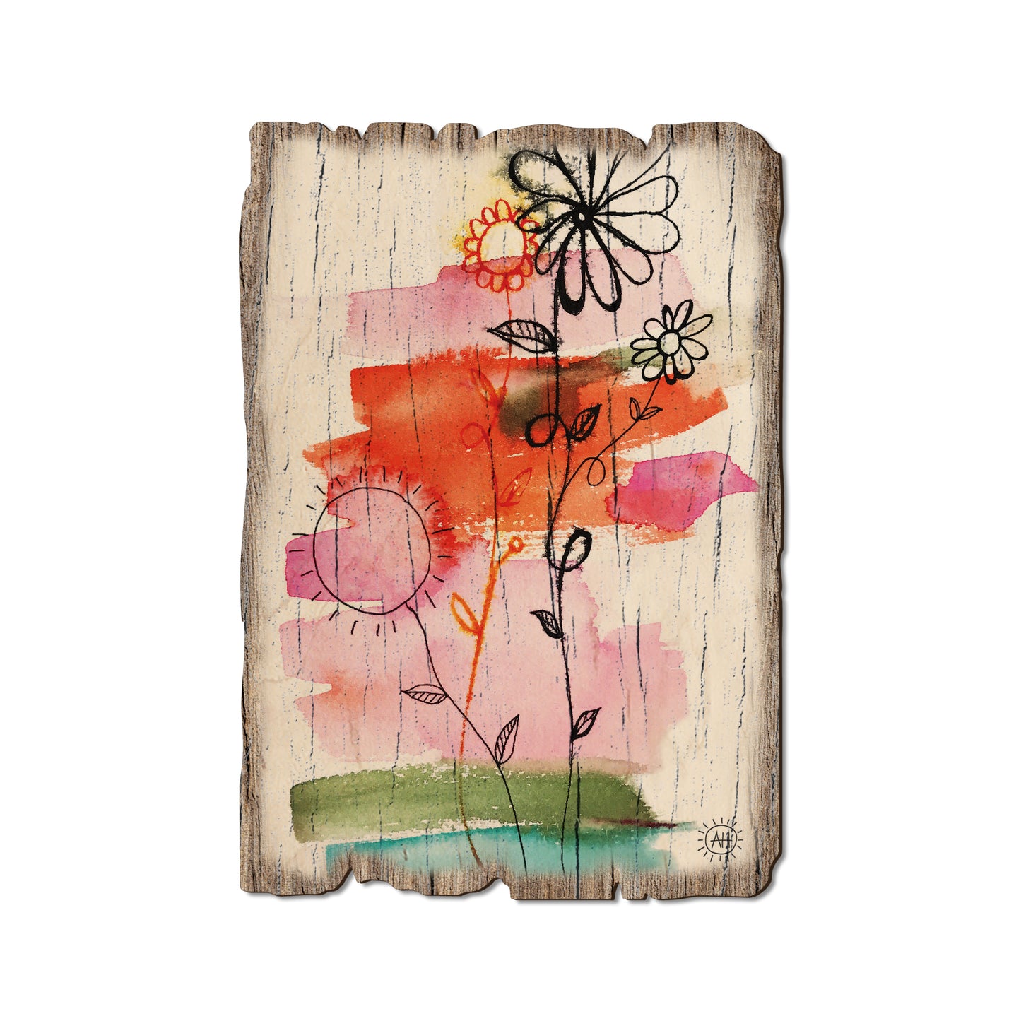 Henning's Flower Family - Rustic Edge Postcards & Magnets Rustic Edge Postcard (5pk // $2.80ea)