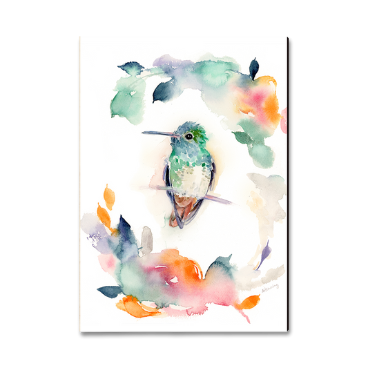 Greeting Card: Classic Edge - Henning's Fuzzy Head