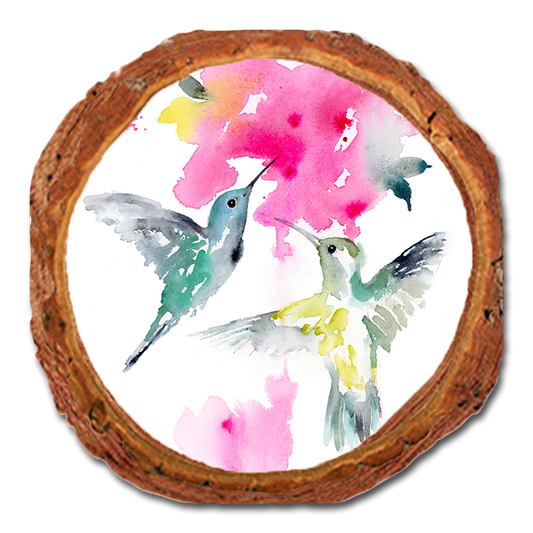 Coaster: Live Edge - Henning's Flying Loose (Pack of 5)