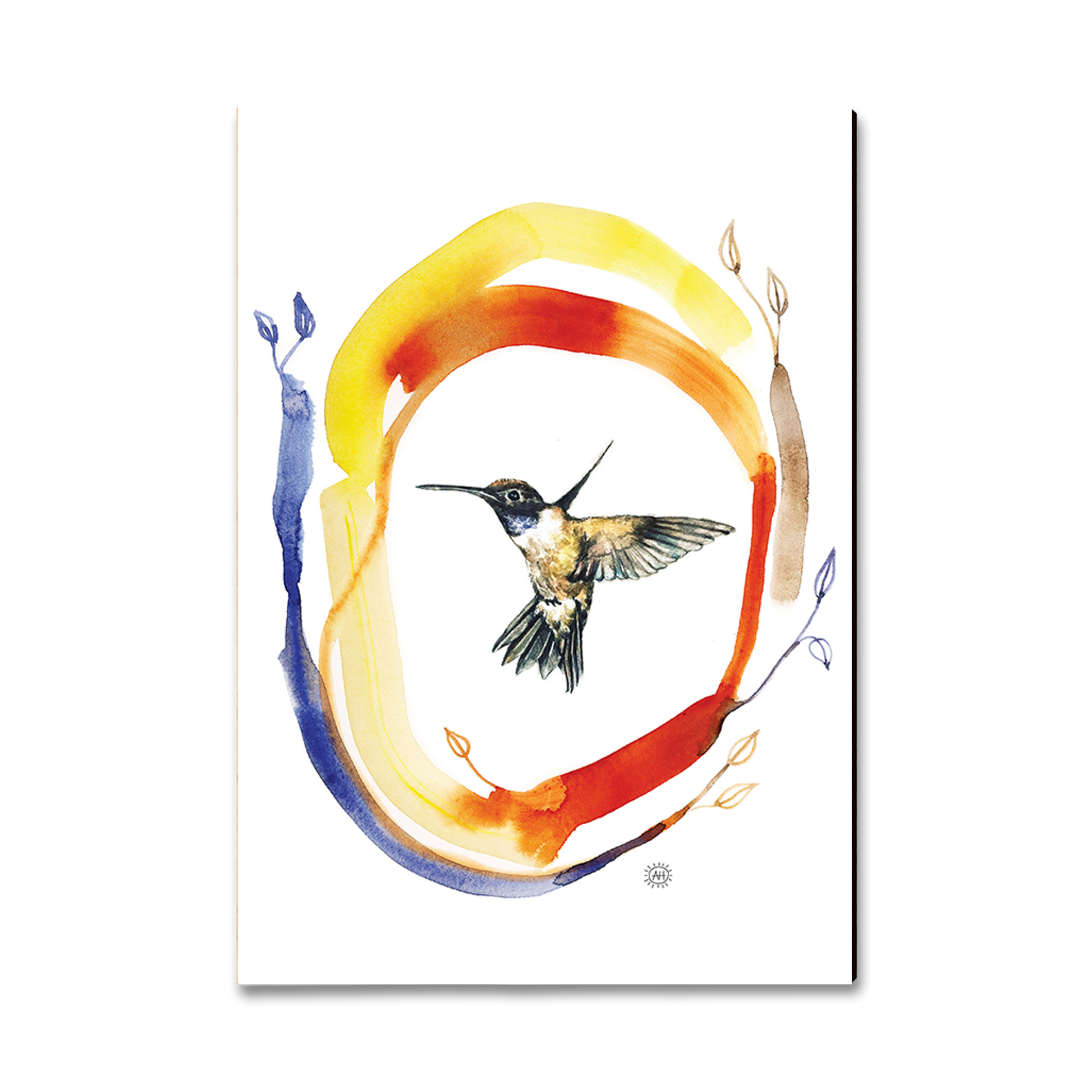 Magnet: Classic Edge - Henning's Hummingbird Circle