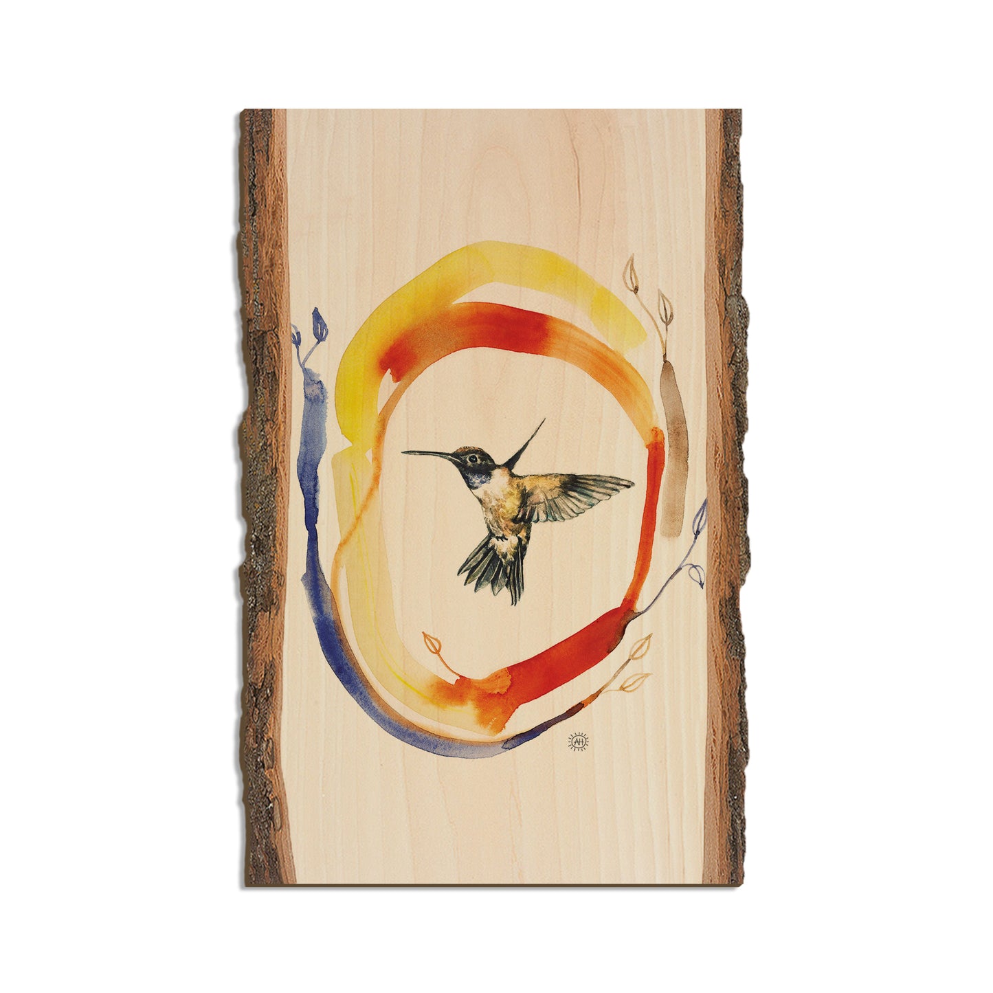 Henning's Hummingbird Circle - Live Edge Live Edge Magnet (5pk // $2.80ea)