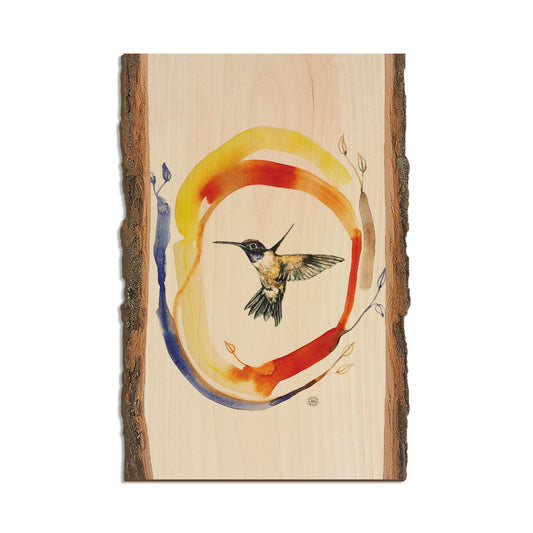Henning's Hummingbird Circle - Live Edge Live Edge Postcard  (5pk // $2.80ea)