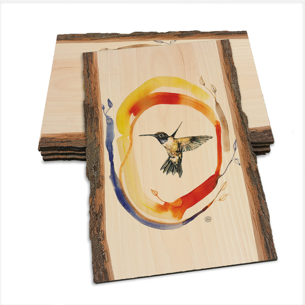 Henning's Hummingbird Circle - Live Edge Live Edge Postcard (5pk // $2.80ea)