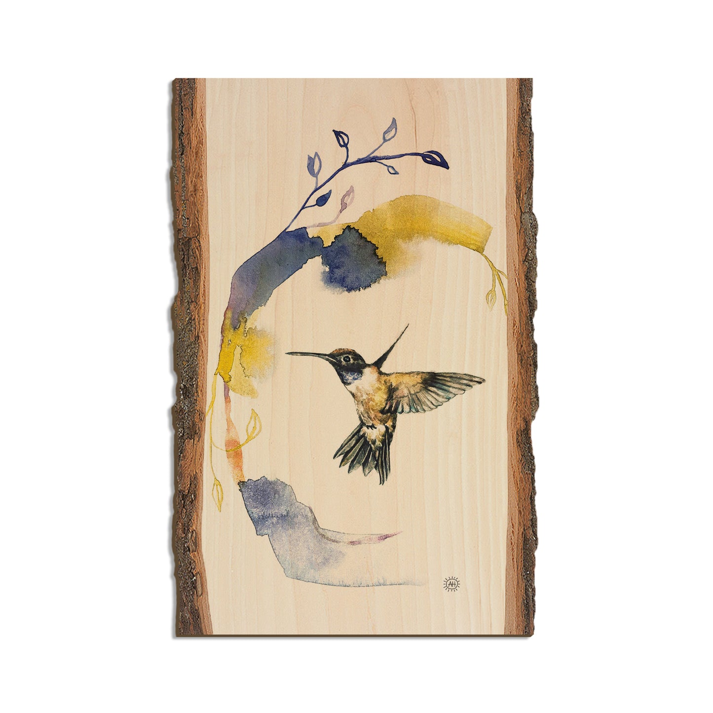 Henning's Left Flight Crescent - Live Edge Live Edge Magnet (5pk // $2.80ea)
