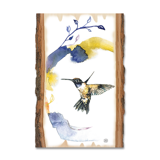 Magnet: Live Edge - Henning's Left Flight Crescent
