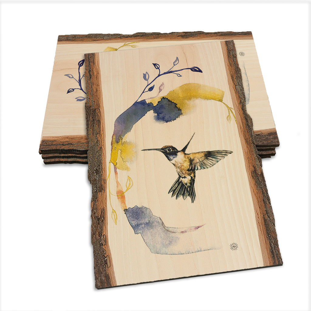 Henning's Left Flight Crescent - Live Edge Live Edge Postcard (5pk // $2.80ea)
