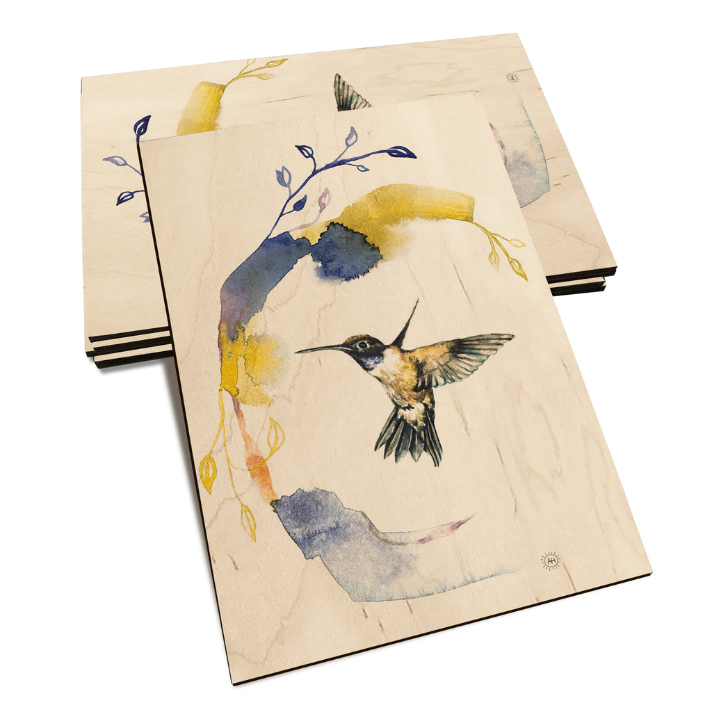 Henning's Left Flight Crescent - Classic Edge Classic Edge Postcard (5pk // $2.80ea)