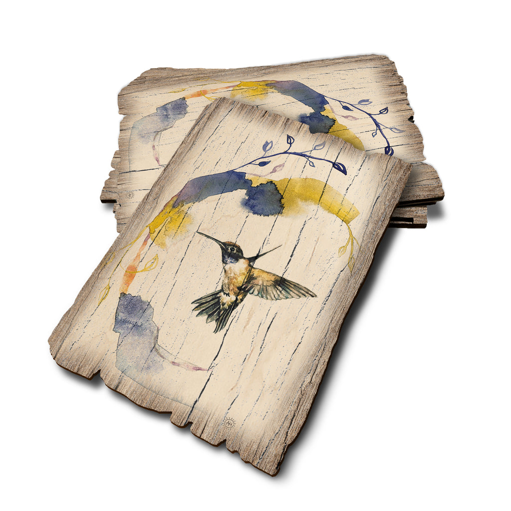 Henning's Left Flight Crescent - Weathered Edge Rustic Edge Postcard (5pk // $2.80ea)