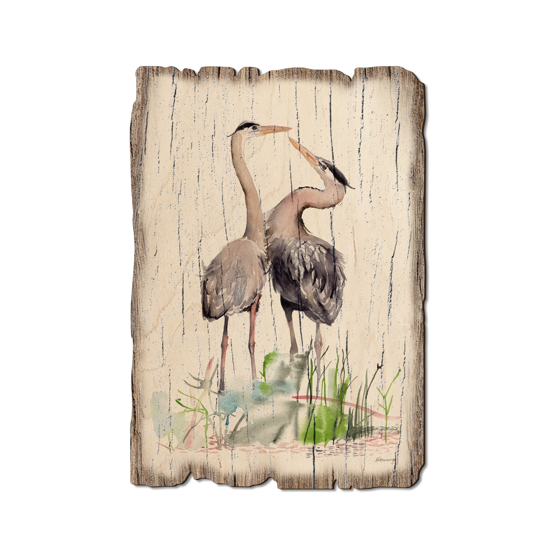 Henning's Long Neck Love - Weathered Edge Magnet Weathered Edge Postcard (5pk // $2.80ea)