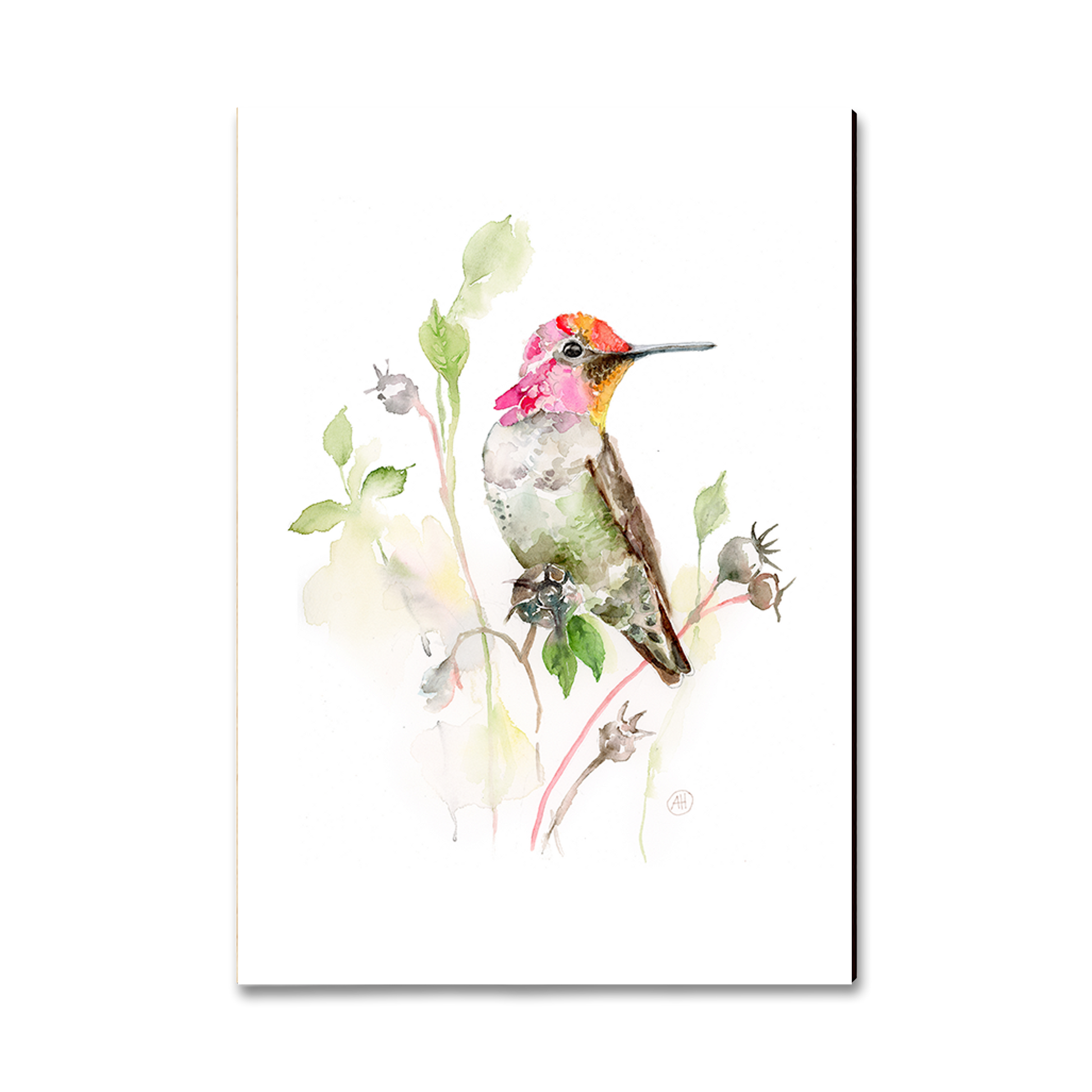 Greeting Card: Classic Edge - Henning's Marvins Hummer